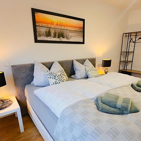 Ecocube Apartment2 Meppen14, Balkon, Kueche, Waschmaschine 외부 사진