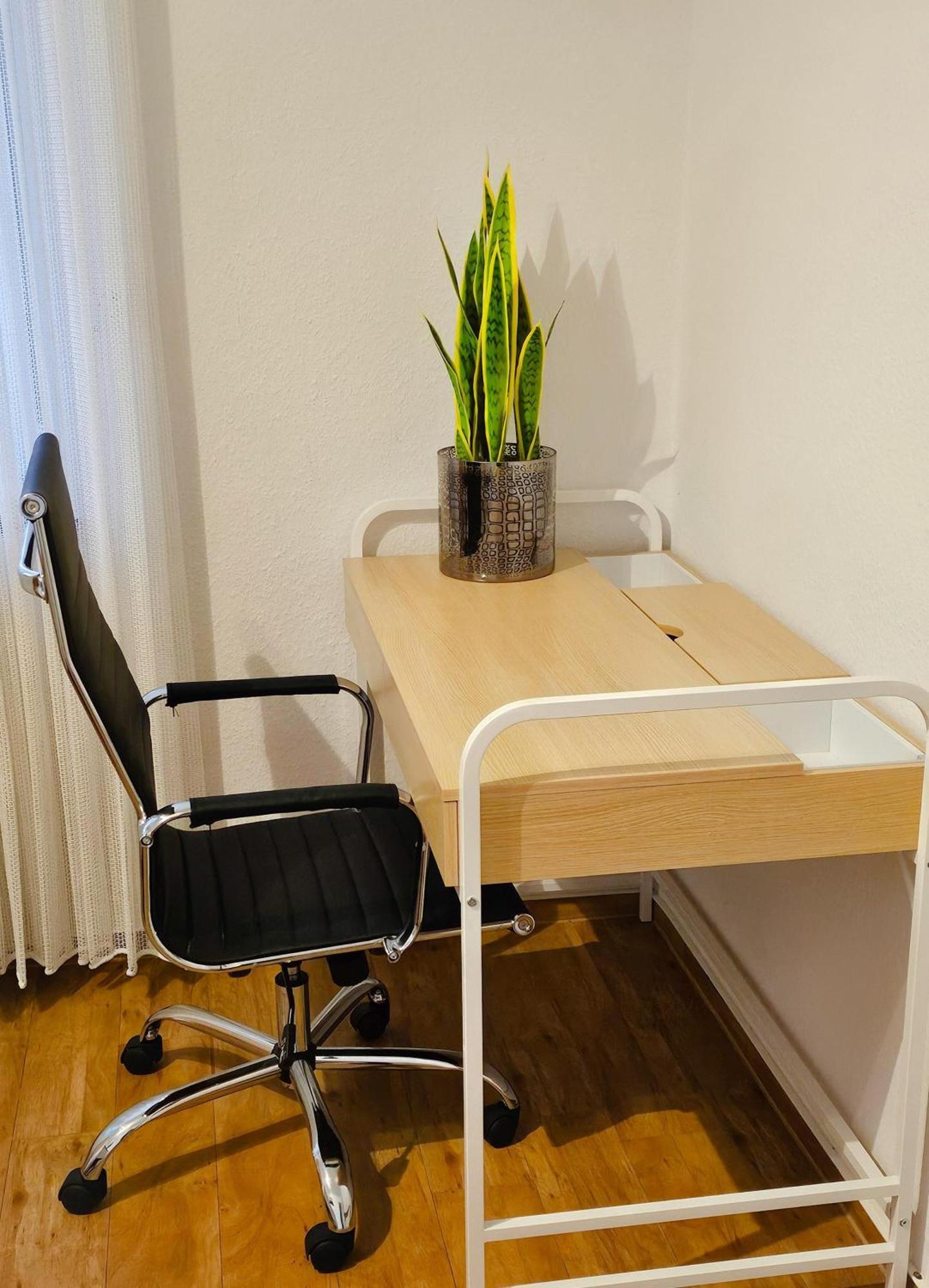 Ecocube Apartment2 Meppen14, Balkon, Kueche, Waschmaschine 객실 사진